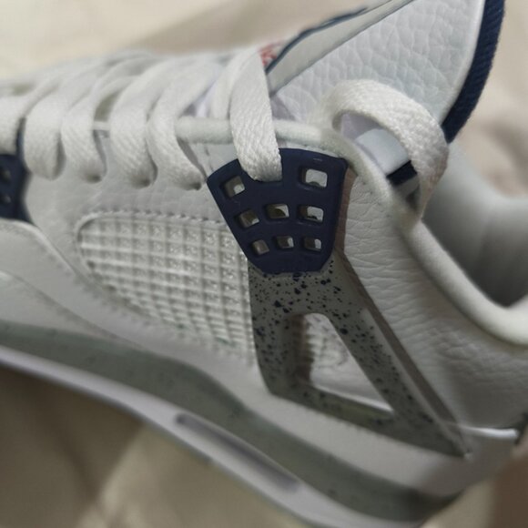 Air Jordan White Cushioned Basketball Shoes main image 5
